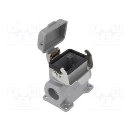 1 pcs x AMPHENOL - C14610N0068062 - Enclosure: for HDC connectors, C146, size E6, with latch, M32