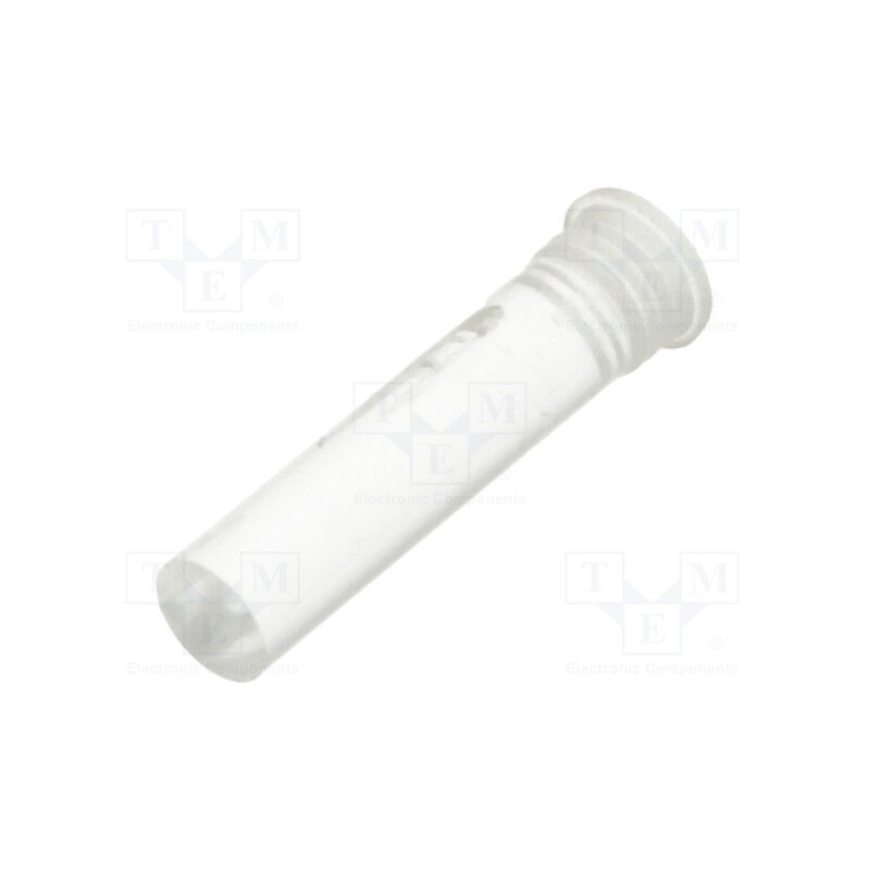 1 pcs x MENTOR - 1282.1601 - Fiber for LED, round, Ø3.2mm, Front: flat, straight