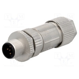 1 pcs x AMPHENOL LTW - MSAS-05BMMB-SL7001 - Plug, M12, PIN: 5, male, A code-DeviceNet / CANopen, for cable