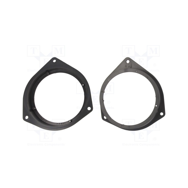1 set x 4CARMEDIA - RAM-20.508/K - Speaker frame, 130mm, Citroën,Fiat,Peugeot, Citroën Nemo 2007-&gt,