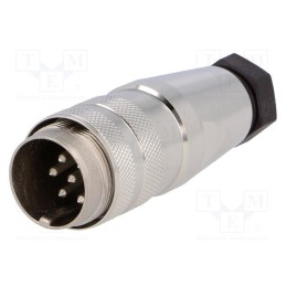 1 pcs x AMPHENOL - C09131H0071002U - Connector: M16, plug, male, soldering, for cable, PIN: 7, 5A, 300V