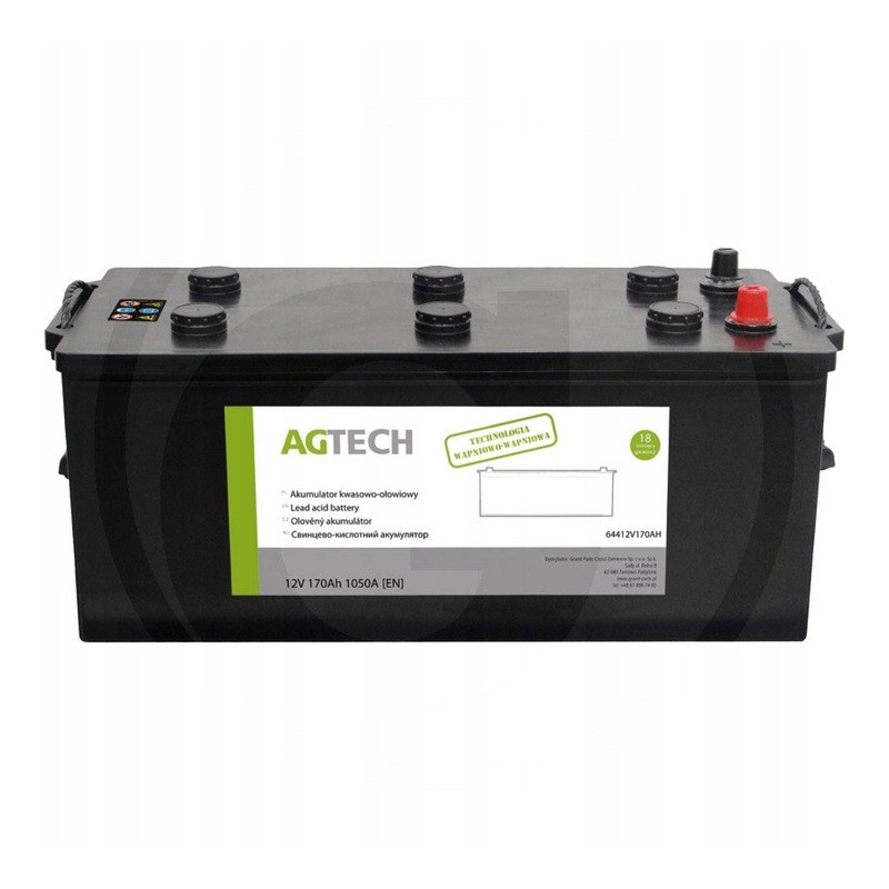 Bizon battery 12v 170ah 1050a agtech Polish