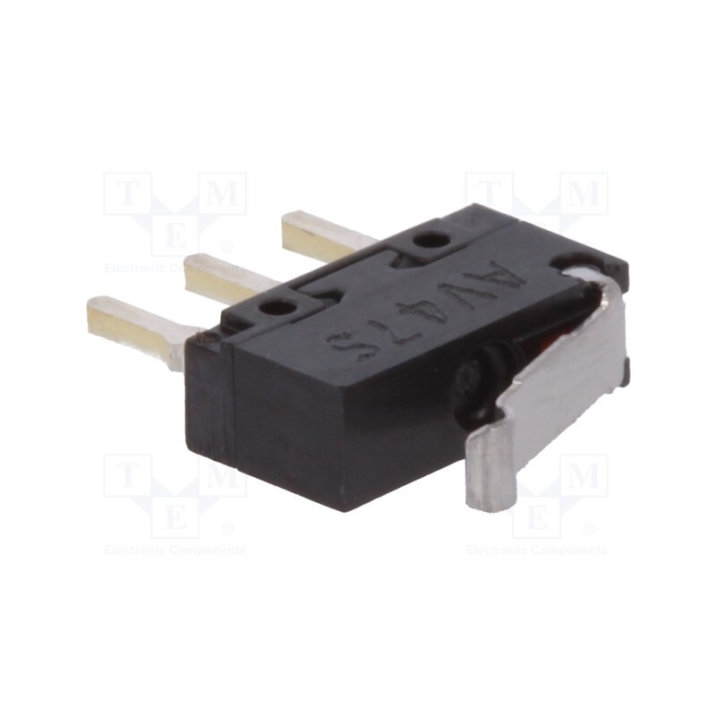 1 pcs x PANASONIC - AV444461 - Microswitch SNAP ACTION, 0.1A/30VDC, SPDT, Rcont max: 200mΩ, IP40