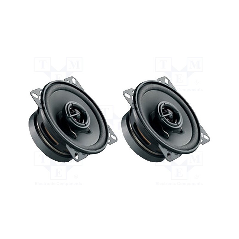 1 set x PHONOCAR - ALPHA 66020 - Car loudspeakers, two-way, 100mm, 60W, 90÷17000Hz, 4Ω, 2pcs.