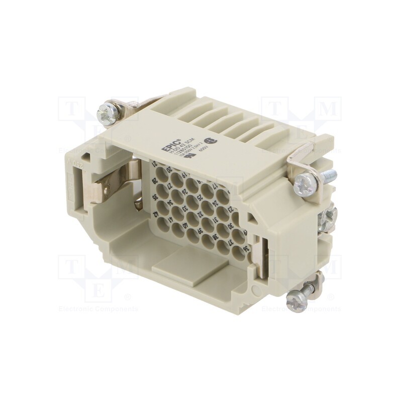 1 pcs x LAPP - 11285100 - Connector: HDC, contact insert, male, EPIC H-DD, PIN: 42, 42+PE