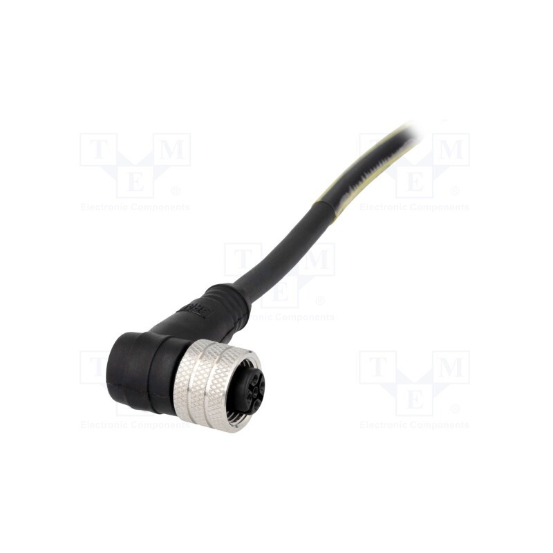 1 pcs x MOLEX - 120006-0025 - Plug, M12, PIN: 4, female, A code-DeviceNet / CANopen, 5m, IP67