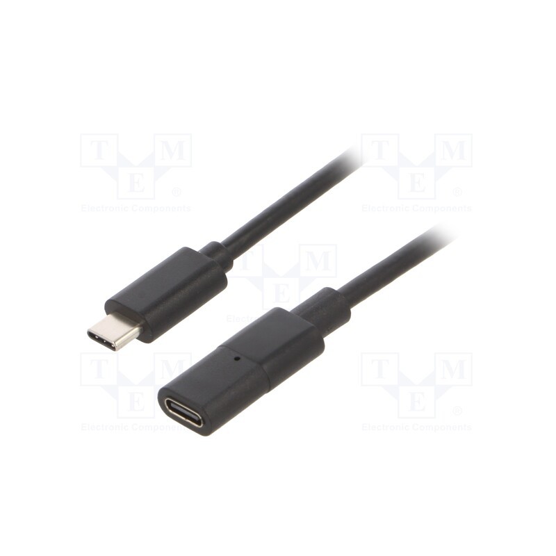 1 pcs x CLIFF - FCR72002 - USB-USB, USB C socket,USB C plug, 0.75m