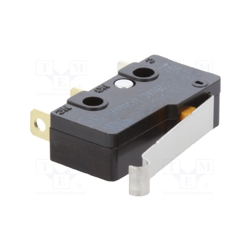1 pcs x OMRON OCB - SS5GL13F - Microswitch SNAP ACTION, 5A/125VAC, SPDT, ON-(ON), Pos: 2, IP40