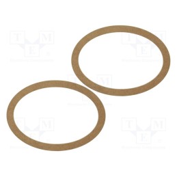 1 set x BASSER - PM6918 - Spacer ring, MDF, 6x9', 2pcs, 260x186mm