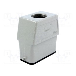 1 pcs x HARTING - 19200100446 - Enclosure: for HDC connectors, Han® A, size 10A, for cable, high