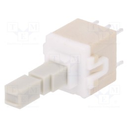 5 pcs x C&K - PVA2 EE H2 1.7N V2 - Switch: keypad, Pos: 2, DPDT, 0.1A/32VDC, white, none, THT, 1.7N, PVA