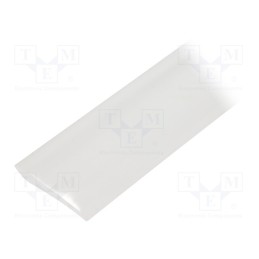 1 m x TASKER - GTM 5025 TR - Heat shrink sleeve, glueless, 2: 1, 50.8mm, L: 1m, transparent