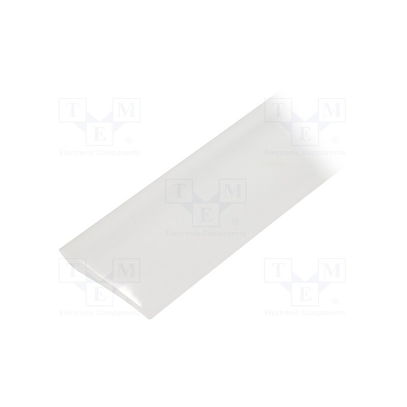 1 m x TASKER - GTM 5025 TR - Heat shrink sleeve, glueless, 2: 1, 50.8mm, L: 1m, transparent