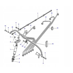 V836866605 high pressure hose kit