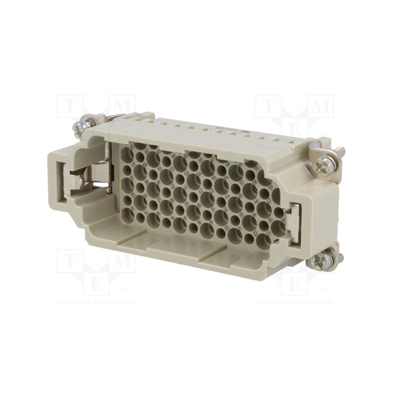 1 pcs x HARTING - 9160723001 - Connector: HDC, contact insert, male, Han® DD, PIN: 72, 72+PE, 10A
