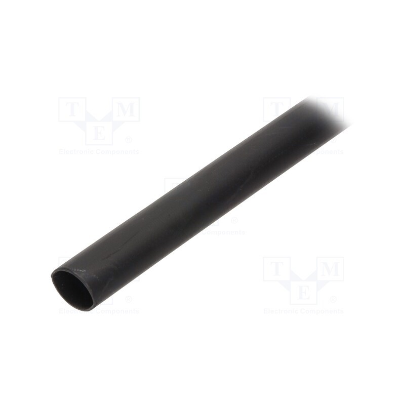 1 pcs x 3M - MDT-A 27/7,5 - Heat shrink sleeve, glued, 3.3: 1, 27mm, L: 1m, black, -55÷110°C