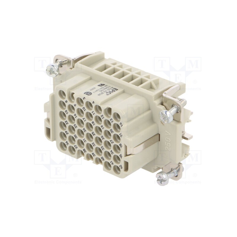 1 pcs x LAPP - 11286100 - Connector: HDC, contact insert, female, EPIC H-DD, PIN: 42, 42+PE