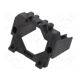 1 pcs x SCHNEIDER ELECTRIC - ZB4BZ079 - Mounting unit, 22mm, Harmony XB4, front fixing