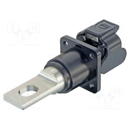 1 pcs x HARTING - 9930010303 - Socket, DC supply, Han® S,Han® S 200, male, PIN: 1, swivel, screw