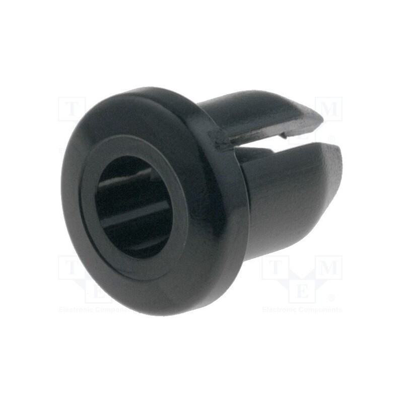 10 pcs x ESSENTRA - SLG-1M-B - Snap latch, polyamide, black, 1.5÷3.7mm