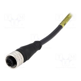 1 pcs x MOLEX - 120006-0016 - Plug, M12, PIN: 4, female, A code-DeviceNet / CANopen, 10m, IP67