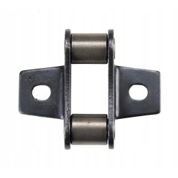 Straight internal chain link with bison handle