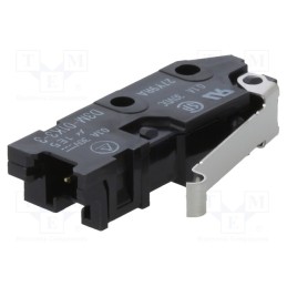 1 pcs x OMRON OCB - D3M01K33 - Microswitch SNAP ACTION, with lever with roller simulation