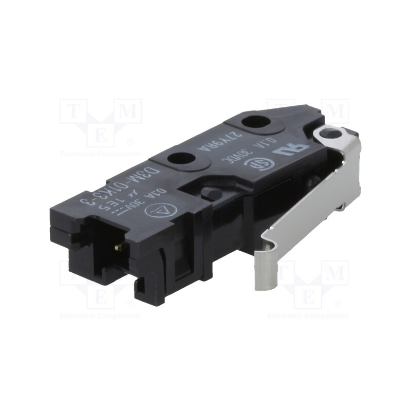 1 pcs x OMRON OCB - D3M01K33 - Microswitch SNAP ACTION, with lever with roller simulation