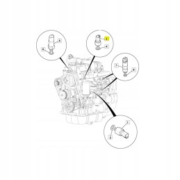JCB 320 04554 Cold Start Sensor