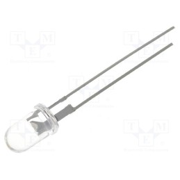 1 pcs x OPTOSUPPLY - OSPW5111P - LED, 5mm, white cold, 30000÷40000(typ)-50000mcd, 15°, 3÷4.2V