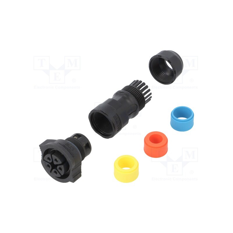 1 pcs x AMPHENOL LTW - DC-05BFFB-QL8APP - Connector: circular, female, plug, screw terminal, PIN: 5, X-Lok