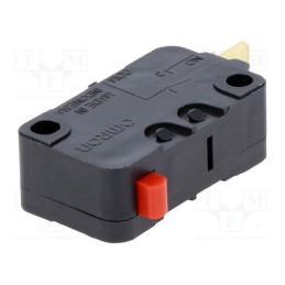 1 pcs x OMRON OCB - D3V16G3C25 - Microswitch SNAP ACTION, 16A/250VAC, without lever, SPST-NO