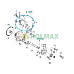 New Holland TC TX 84005730 drive unit