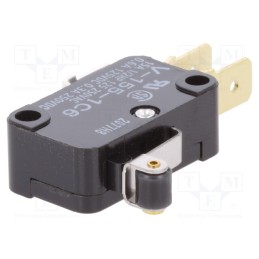 1 pcs x OMRON OCB - V-155-1C6 - Microswitch SNAP ACTION, 15A/250VAC, 0.6A/125VDC, SPDT, ON-(ON)