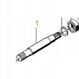 Bevel gear shaft kamper 445 lca64781 org