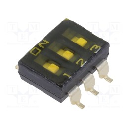 1 pcs x KNITTER-SWITCH - SBS 1003 - Switch: DIP-SWITCH, OFF-ON, 0.025A/24VDC, Pos: 2, -40÷85°C, SMD