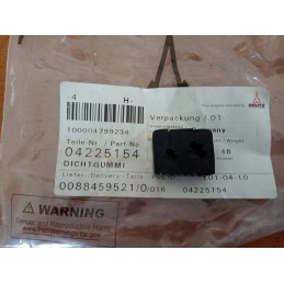 Rubber seal for fuel pipe Deutz 04225154
