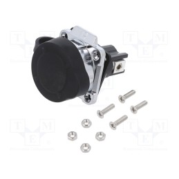 1 pcs x LUTRONIC - 2327 - Connector: circular, socket, size 28, 02, female, PIN: 2, for latch