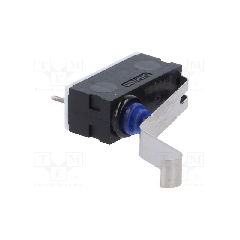 1 pcs x OMRON OCB - D2AW-A082D R - Microswitch SNAP ACTION, 0.1A/12VDC, SPST-NC, Rcont max: 100mΩ