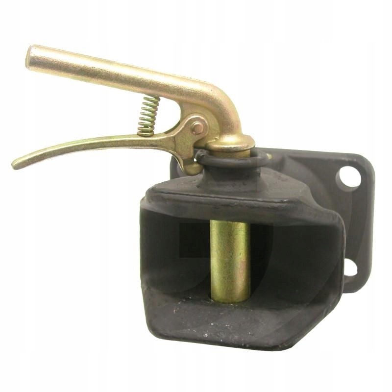 Automatic hitch with collar for hand plug