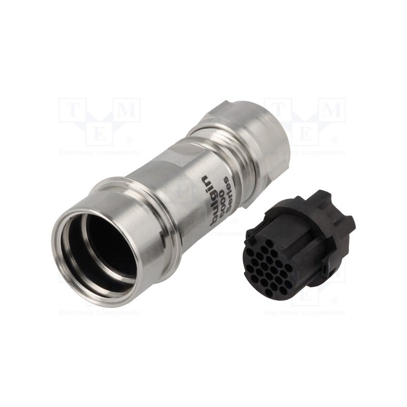 1 pcs x BULGIN - PXM6011/22S/CR/0910 - Connector: circular, plug, female, PIN: 22, w/o contacts, for cable