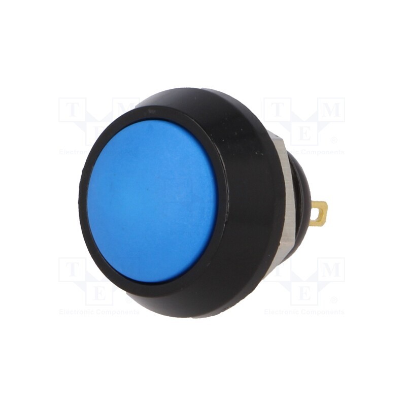 1 pcs x ONPOW - GQ12B-10/J/B/A - Switch: vandal resistant, Pos: 2, SPST-NO, 2A/36VDC, IP65, OFF-(ON)