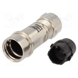 1 pcs x BULGIN - PXM6011/02P/CR/0507 - Connector: circular, plug, male, PIN: 2, w/o contacts, for cable
