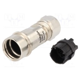 1 pcs x BULGIN - PXM6011/22P/CR/0910 - Connector: circular, plug, male, PIN: 22, w/o contacts, for cable
