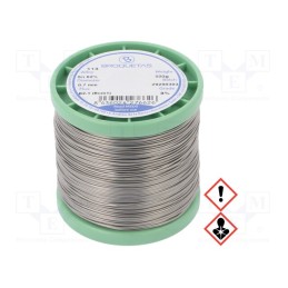 1 pcs x BROQUETAS - - - Solder: for soft soldering, 165÷185g, 183÷190°C, Sn60Pb40