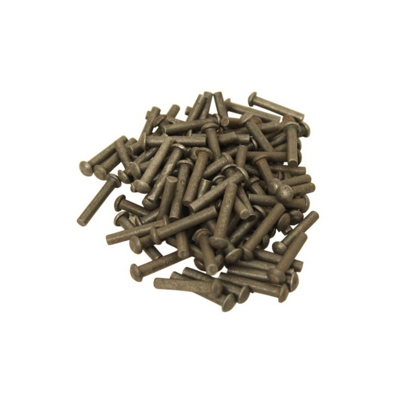 Steel rivet for bison scythe head 5x28mm 100 pcs