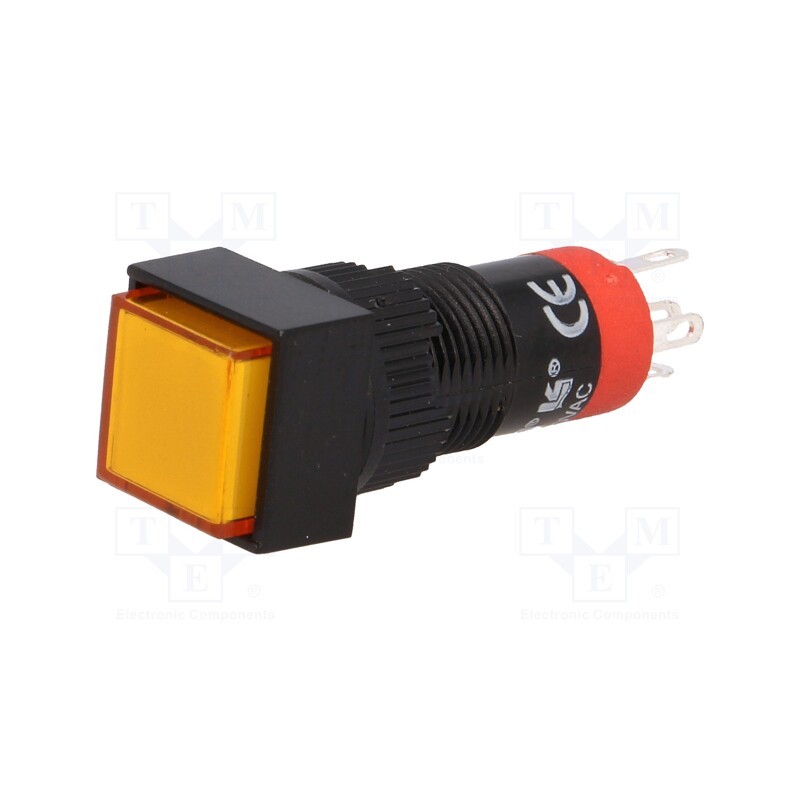1 pcs x ONPOW - LAS3F-11Z/O - Switch: push-button, Pos: 2, SPDT, 0.5A/250VAC, 1A/24VDC, ON-ON