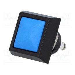 1 pcs x ONPOW - GQ12S-10/B/A - Switch: vandal resistant, Pos: 2, SPST-NO, 2A/36VDC, IP65, OFF-(ON)
