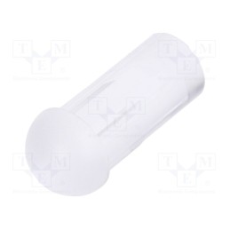 1 pcs x MENTOR - 1293.1 - Fiber for LED, round, Ø5mm, Front: convex, straight