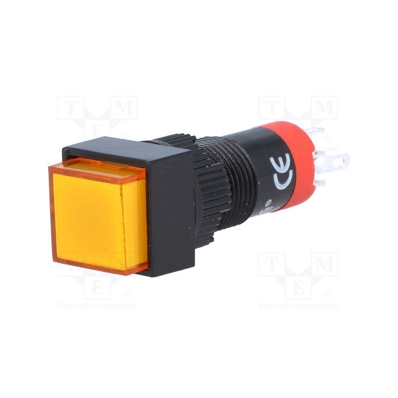 1 pcs x ONPOW - LAS3F-11/24/O - Switch: push-button, Pos: 2, SPDT, 0.5A/250VAC, 1A/24VDC, ON-(ON)